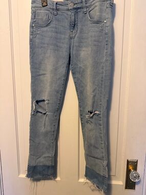 Anthropologie Pilcro and the Letterpress Distressed Women’s Jeans